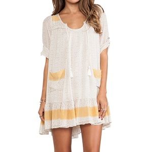 Free People Penny Lane Chiffon Tunic Dress